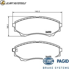 Brake Pad Set Disc Brake 8DB