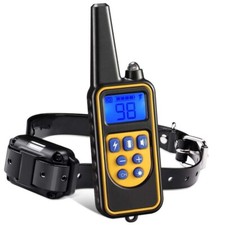 800M Electric Pet Dog Training E-Collar Anti-Bark Obedience Remote Control LCD