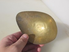 Victorian Brass Scale Pan Scales Dish Antique Weighing Vintage Old 5.75"W