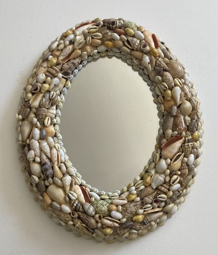 Vintage shell art - shell, seashell