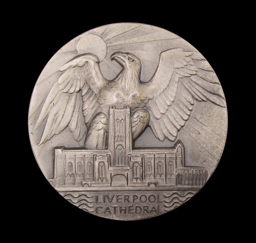 1934 liverpool cathedral 57mm - liverpool,
