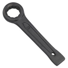 27mm Slogging Box End Striking Ring Wrench Spanner Bi-Hex 12 Sided Metric