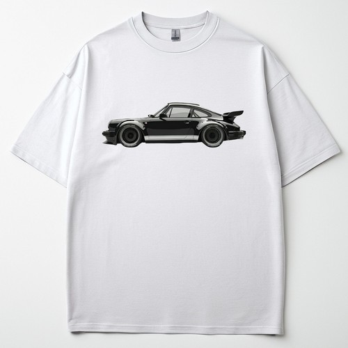 Black 911 turbo shirt - 911, t-shirt