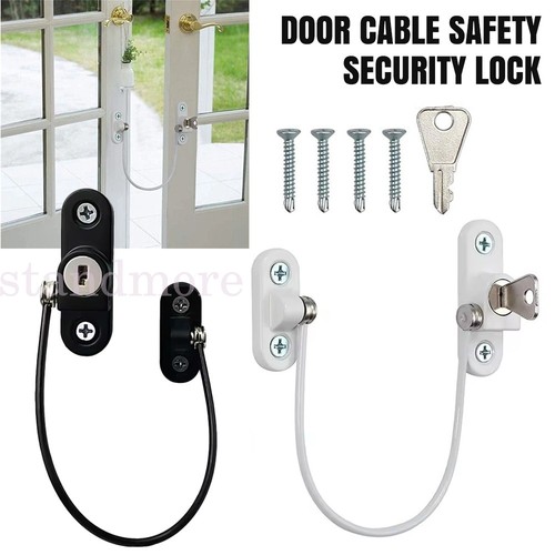 White window door cable - white,