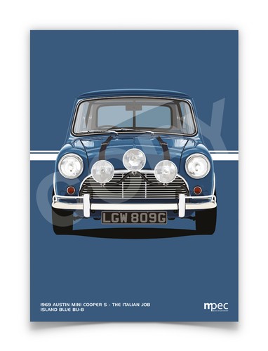 The italian job blue 1969 - italian,