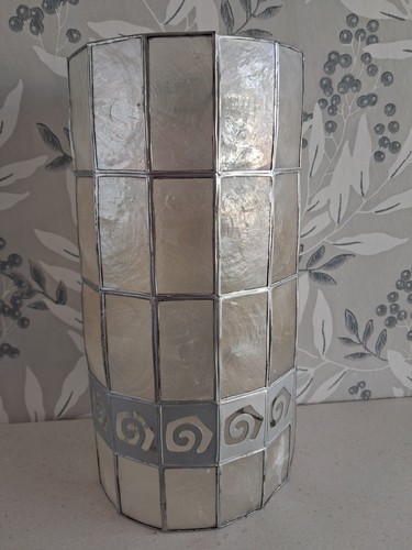 Capiz shell lamp shade ceiling - shade,