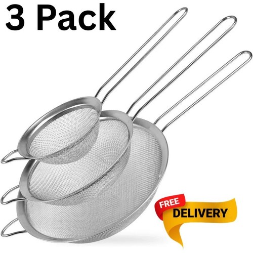 3pcs mesh sieve tea strainer - 3pcs,