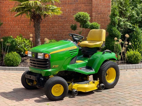 John deere x740 ride mower - john,