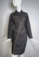 Vintage Black DENIM Motorcycle