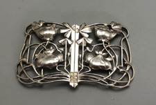 ARts & Crafts Silver Buckle