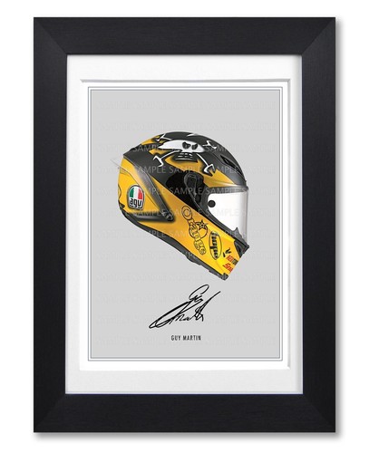Guy martin signed helmet - guy,