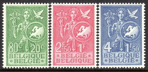 Belgium scott 544 - belgium, 544-46