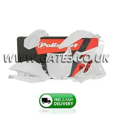 Yamaha YZ 125 Polisport Plastics Kit 2015-2020 White Plastic Panel Set