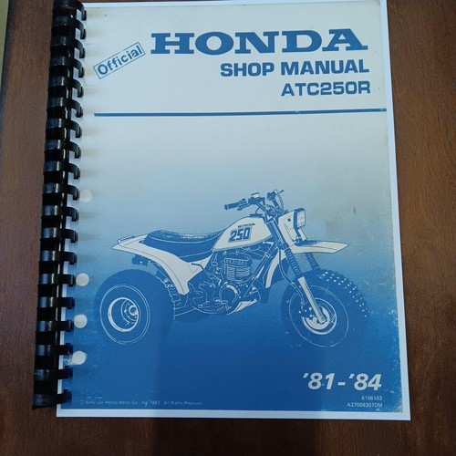 1981 1984 honda atc250r - honda,