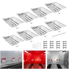 8x 3KW Spray Baking Booth