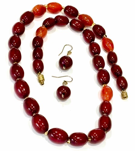 Art deco cherry - art, amber