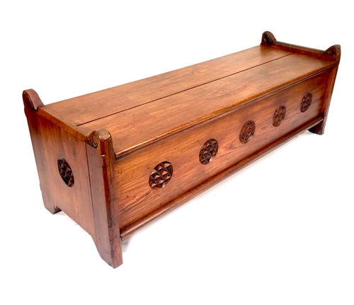 Antique large wooden solid - antique,