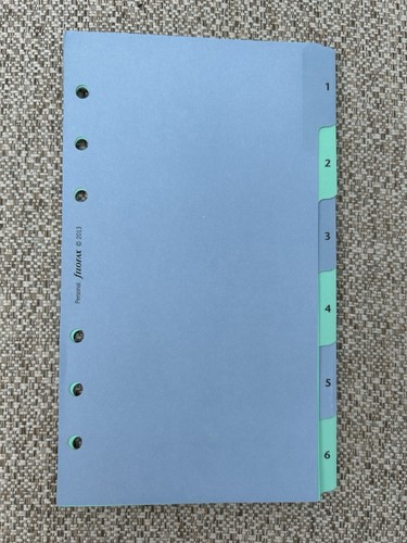 Filofax dividers personal - filofax, (personal