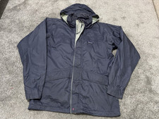Patagonia Torrentshell Jacket Mens Small Waterproof Rain Shell Blue Windbreaker
