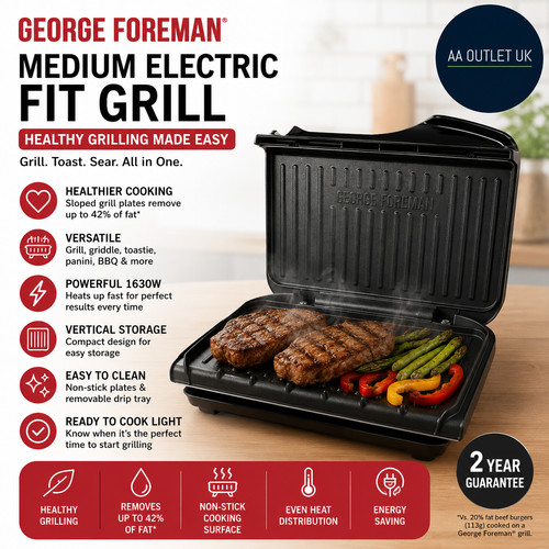 George foreman medium - foreman, electric