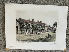 Barbizon Artists (French) - hand coloured prints etching engraving