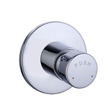 Shower Mixer Valve Tap Vision Concealed Non-Concussive Push Chrome ENKI BT4026