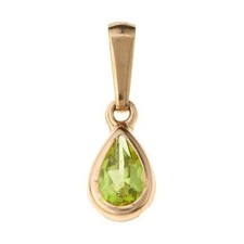 9ct Real Gold Small Teardrop