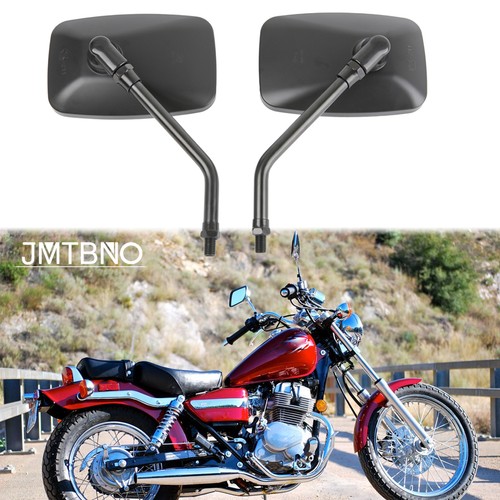 Black 10mm rectangle - black, rearview
