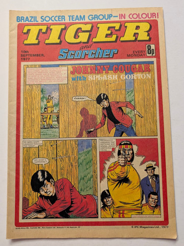 Tiger and scorcher comic 10th - tiger,