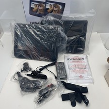 SYLVANIA SDVD1037 10.1" Dual Screen Portable DVD Player - Black