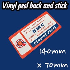 BMC Parts Vinyl Sticker