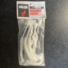 Set of 8 Vintage Valor Radiant Wicks, 6" (15cm)  Long, Part No. 140709