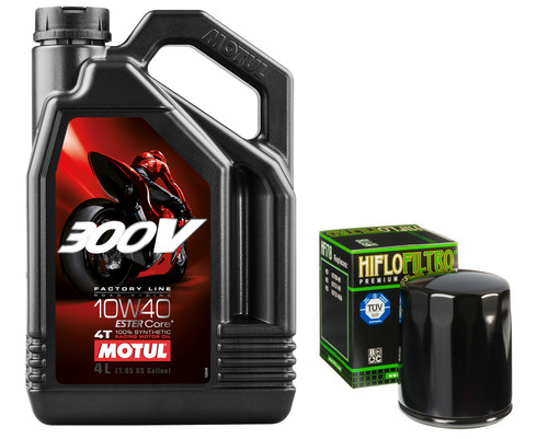 Motul 300v 10w40 fully - 4t, 4l