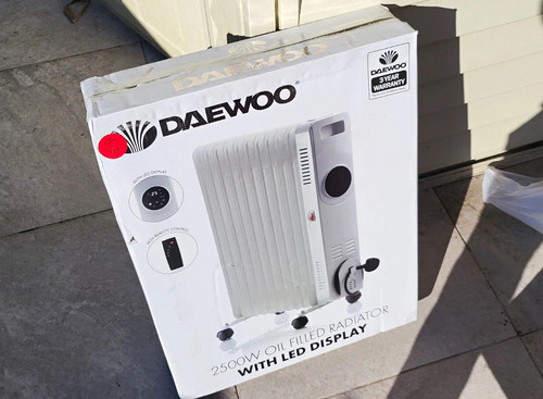 Daewoo 2500w oil - daewoo,