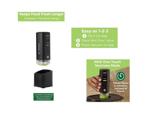 Foodsaver mini cordless - mini, vacuum