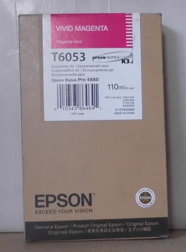 Epson t6053 magenta ink - magenta, for