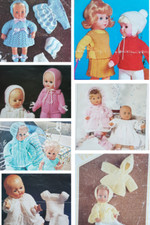 Vintage Dolls Clothes Knitting