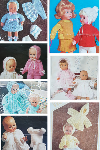 Vintage dolls clothes - vintage, knitting