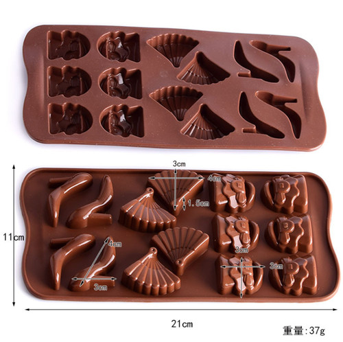 Silicone chocolate mold - silicone,