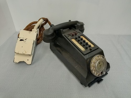 Vintage bakelite telephone - bakelite,