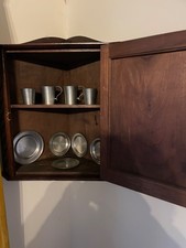 vintage pewter tea set