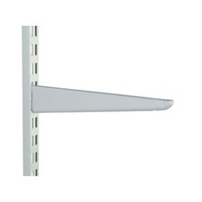 Twin slot shelving white - twin,