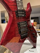 BC Rich NJ Series Warlock Speedloader Electric Guitar Red