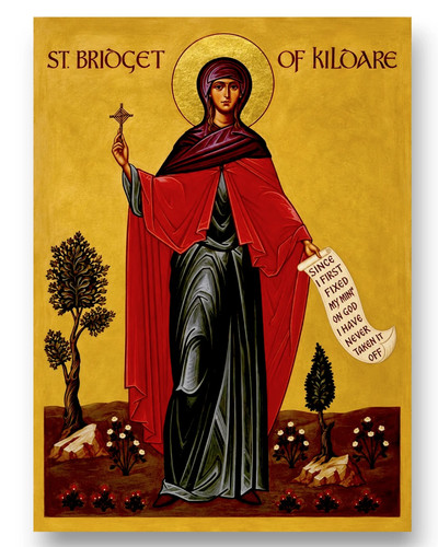 Saint brigid kildare irish - saint,