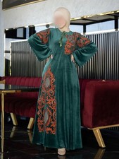 Arabic Style Abaya Long Dress