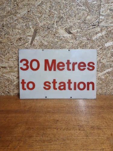 Vintage metres station - vintage,