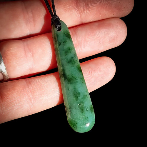 Greenstone pounamu drop - greenstone,