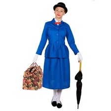 Ladies Blue Magical Nanny Mary