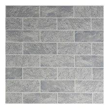 Contour Grey Tile Wallpaper