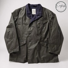 Barbour X Norton & Sons Savile Row Roux Wax Jacket Men’s XXL Navy